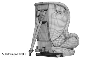 Britax Romer Trifix 2 i-Size Child Safety Seat 3D Model