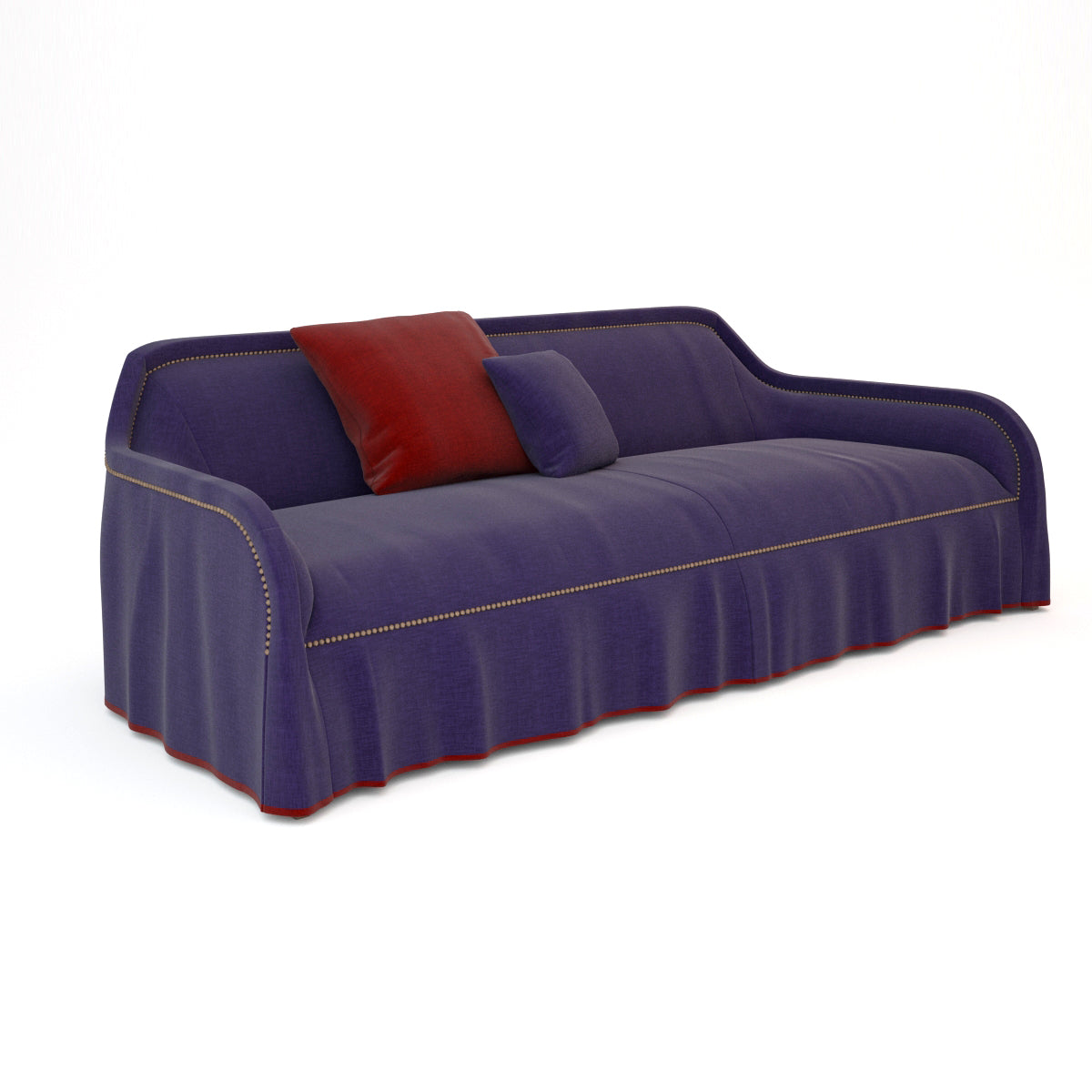 FREE Busnelli Arpege Sofa and Armchair 3D Model