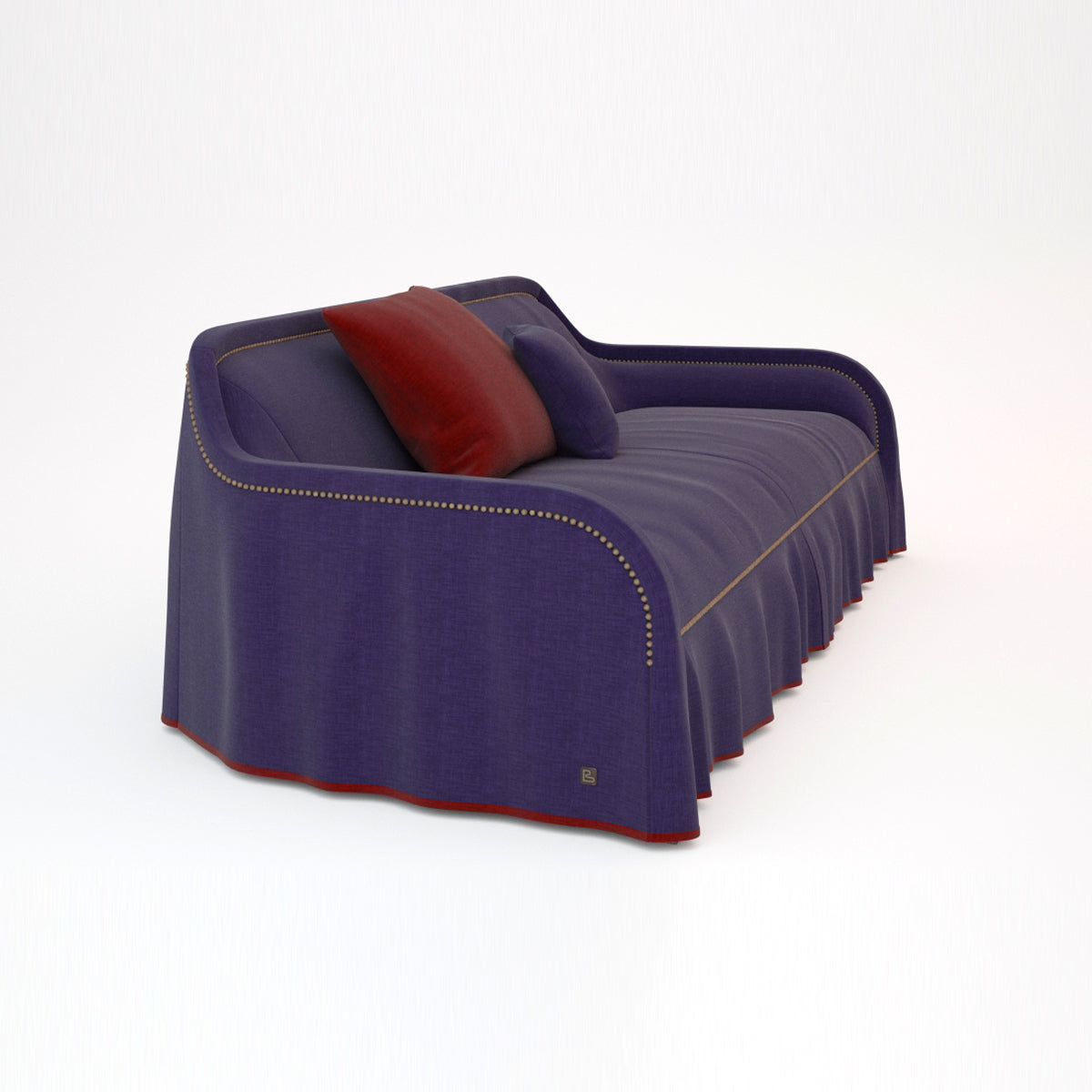 FREE Busnelli Arpege Sofa and Armchair 3D Model