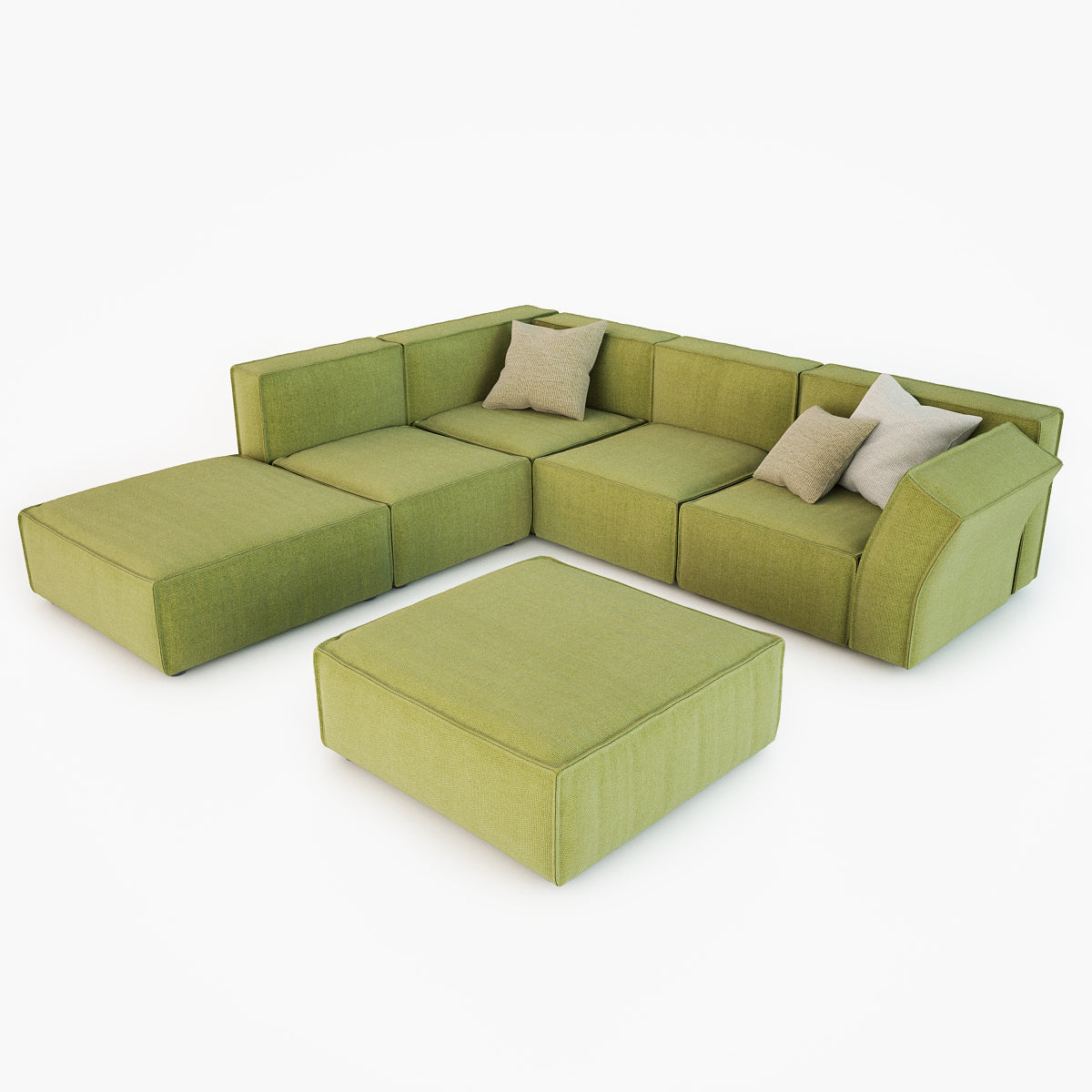 Calia Italia Richard Corner Sofa 3D Model