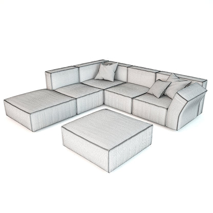 Calia Italia Richard Corner Sofa 3D Model