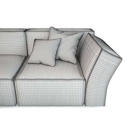 Calia Italia Richard Corner Sofa 3D Model