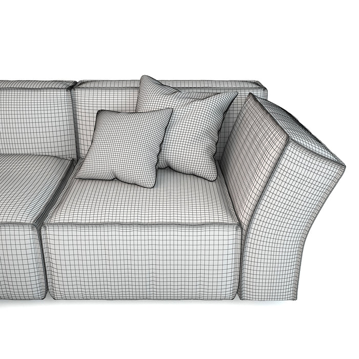 Calia Italia Richard Modular Sofa 3D Model