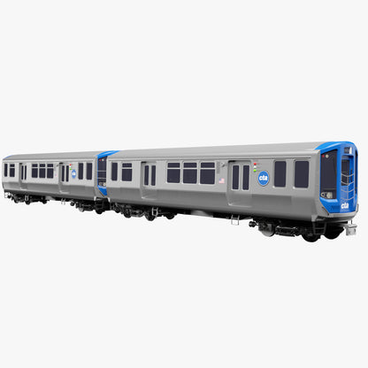 Chicago CTA Train 7000 Series 3D Model