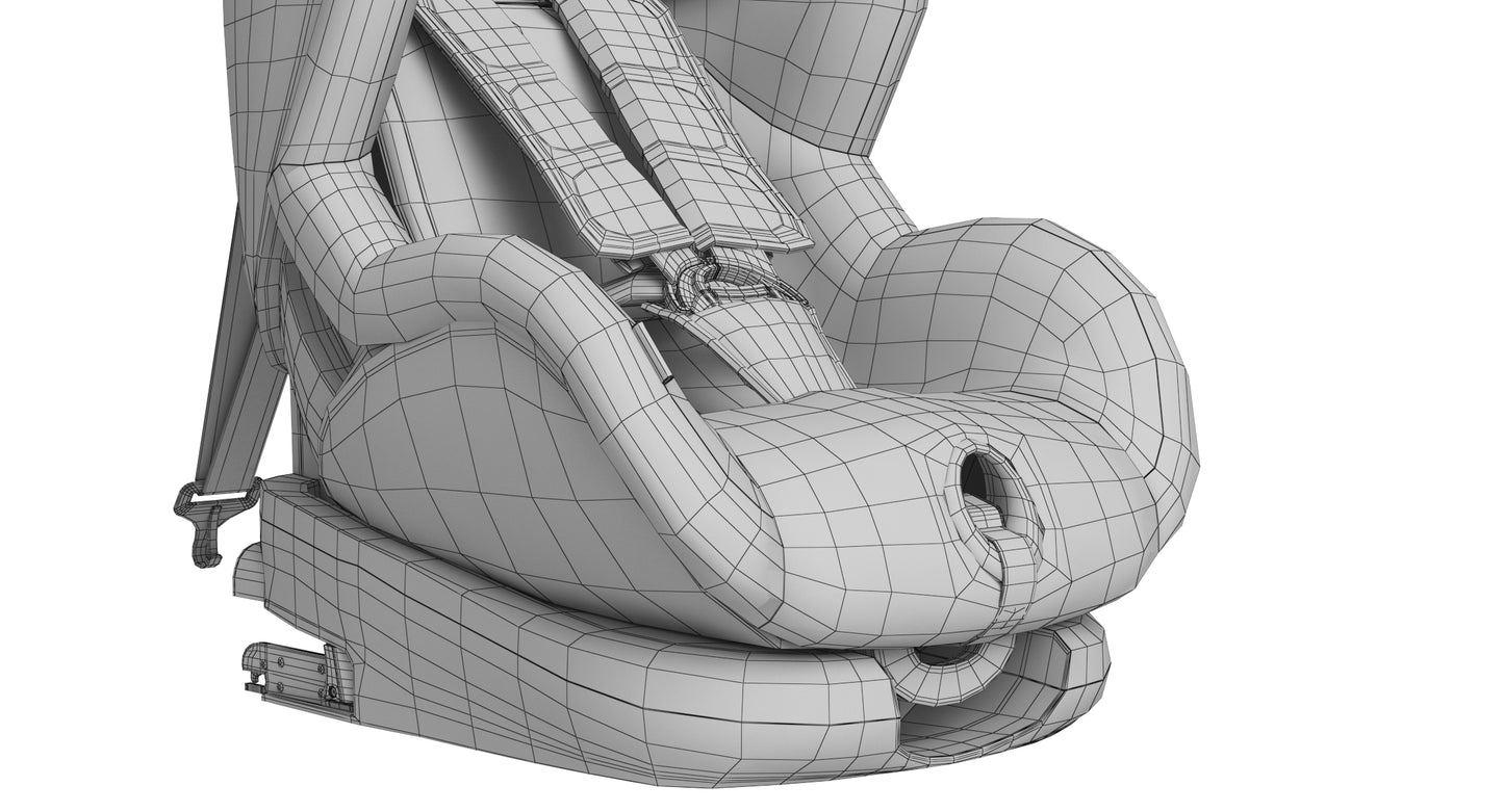 Child Safety Seat 3D Model