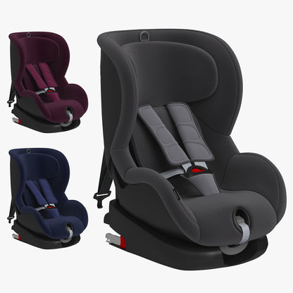 Child Safety Seat 3D Model