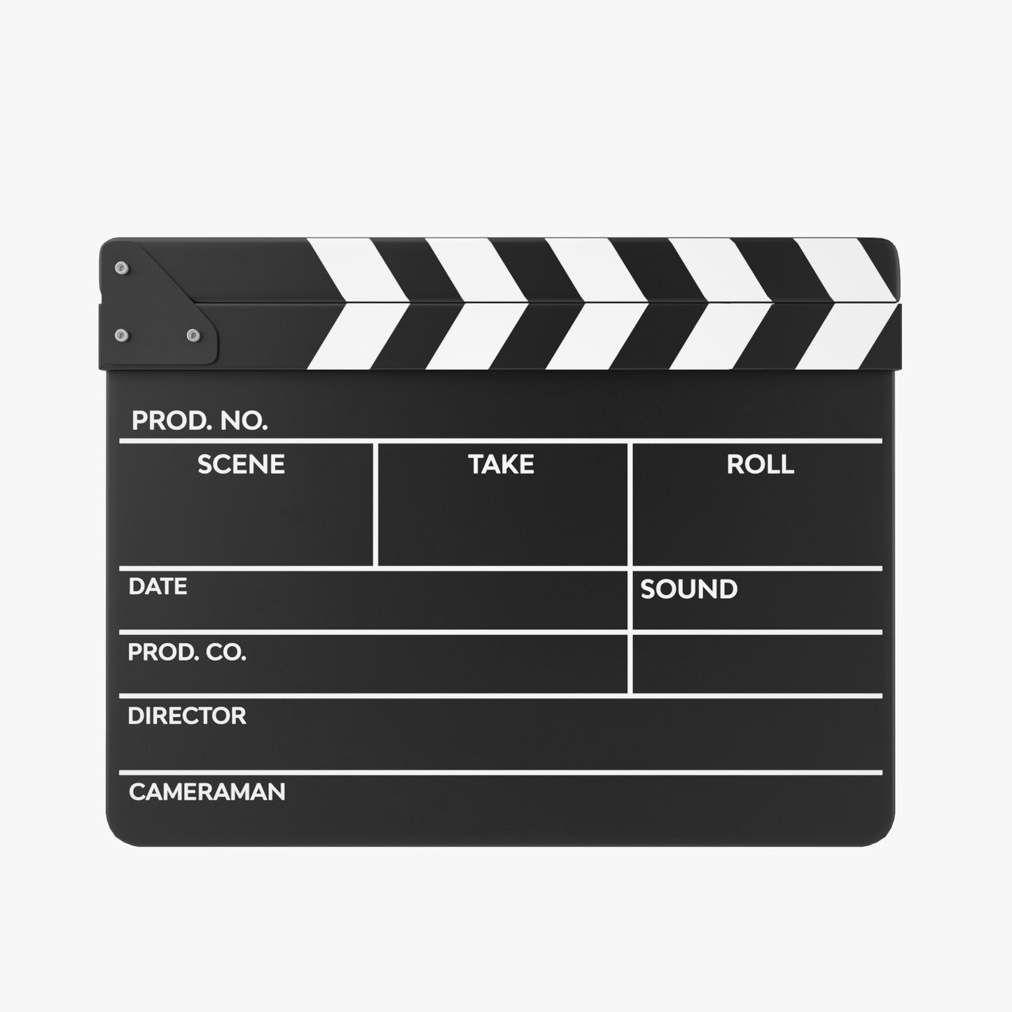 Clapper Board 3D Model