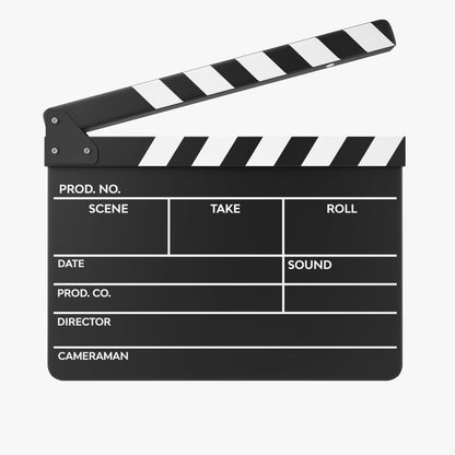 Clapper Board 3D Model