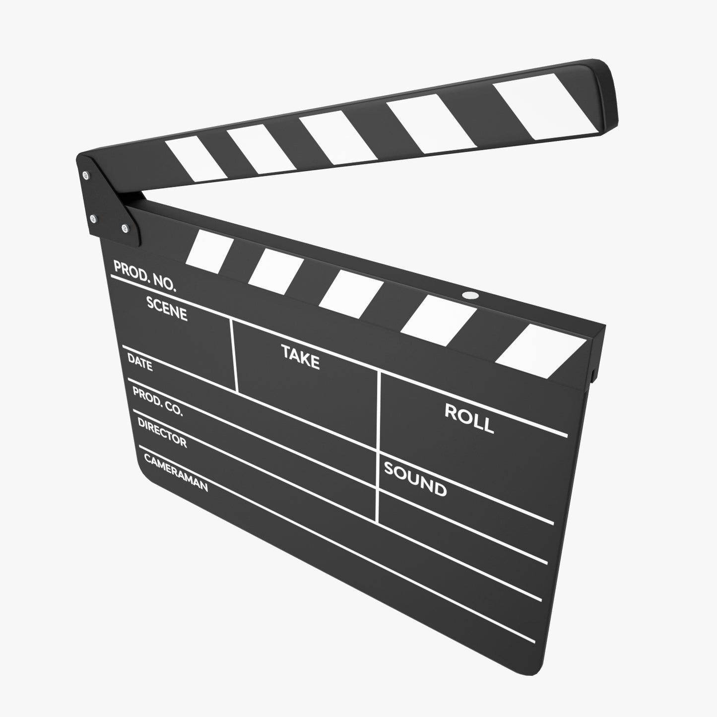 Clapper Board 3D Model