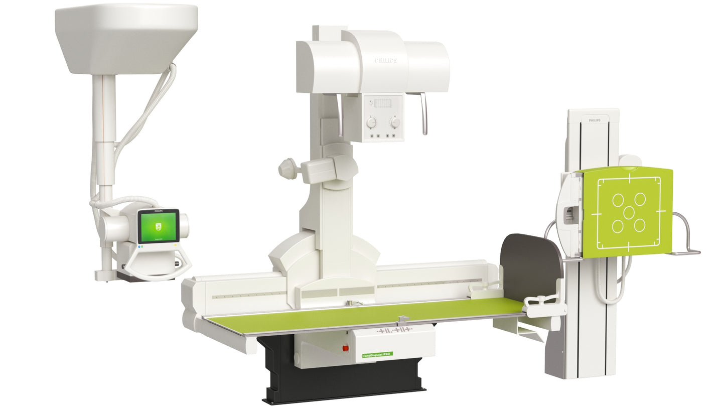 Philips Fluoroscopy CombiDiagnost R90 Set 3D Model