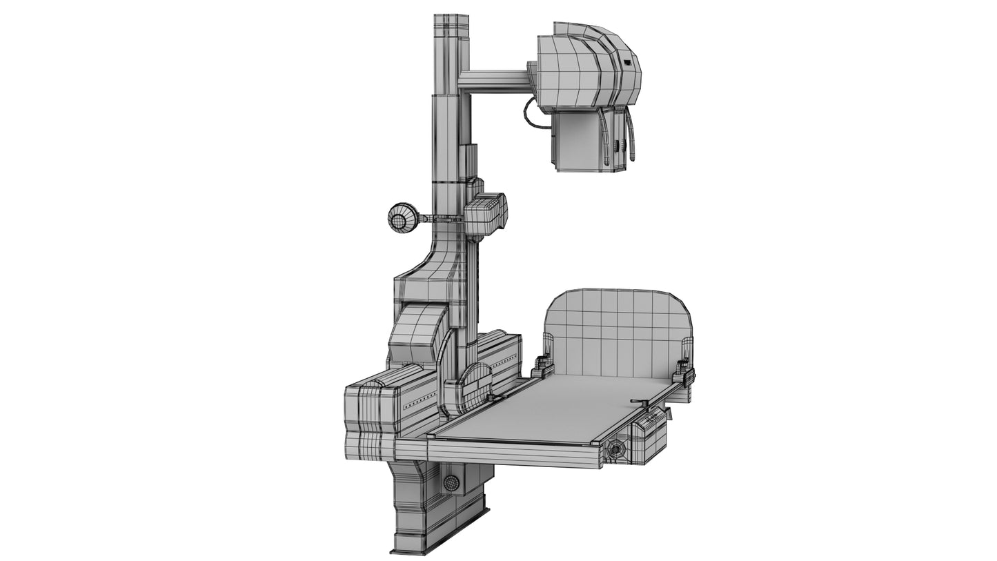 Philips Fluoroscopy CombiDiagnost R90 Set 3D Model