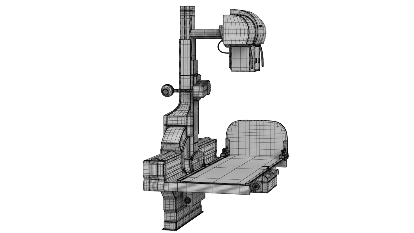 Philips Fluoroscopy CombiDiagnost R90 Set 3D Model