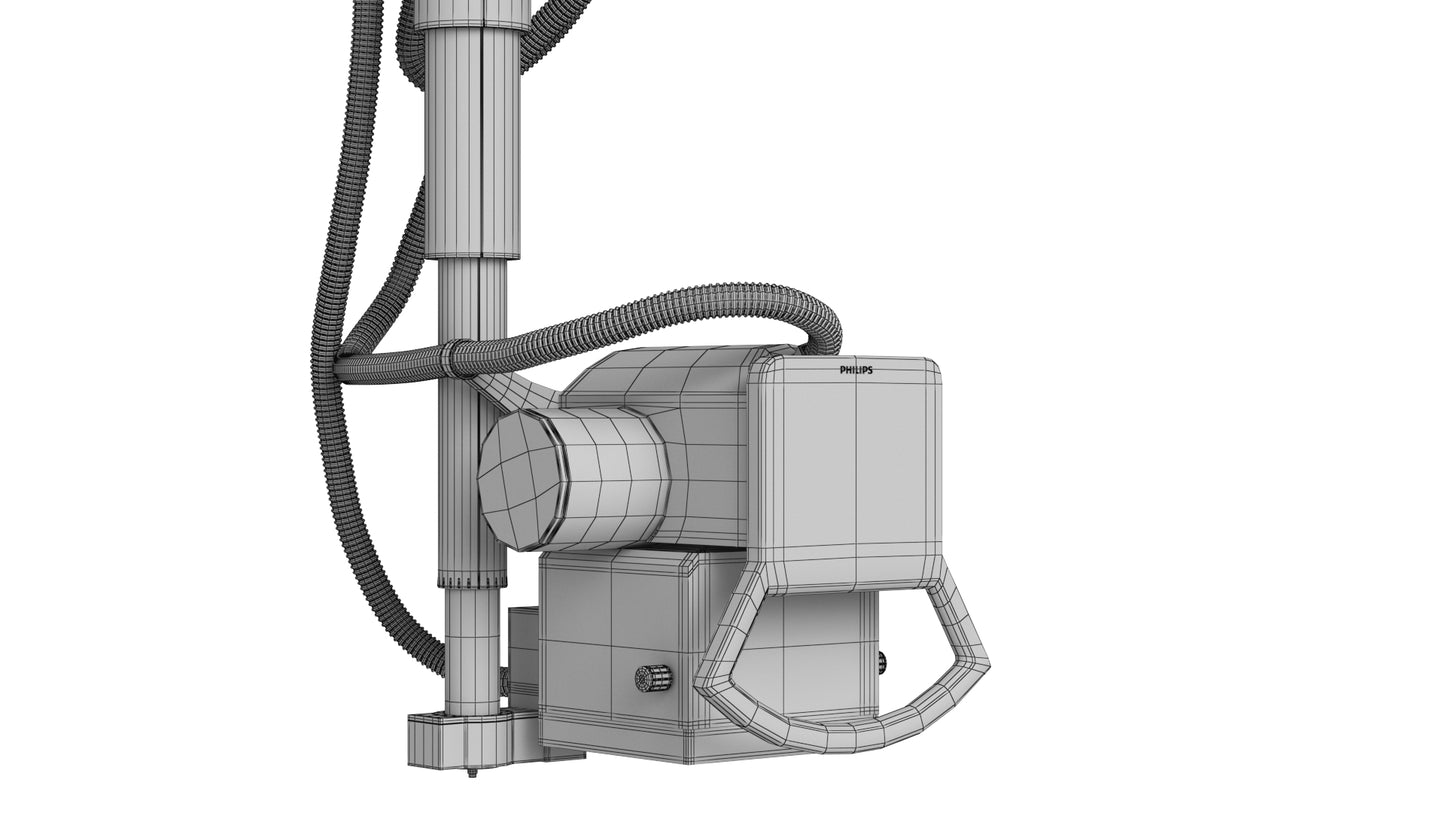 Philips Fluoroscopy CombiDiagnost R90 Set 3D Model