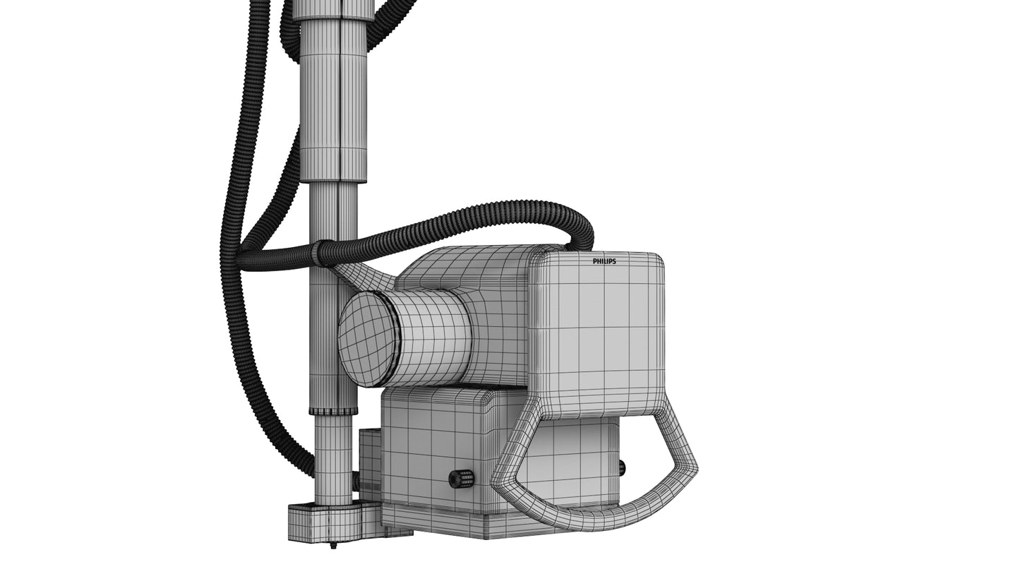 Philips Fluoroscopy CombiDiagnost R90 Set 3D Model