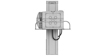 Philips Fluoroscopy CombiDiagnost R90 Set 3D Model