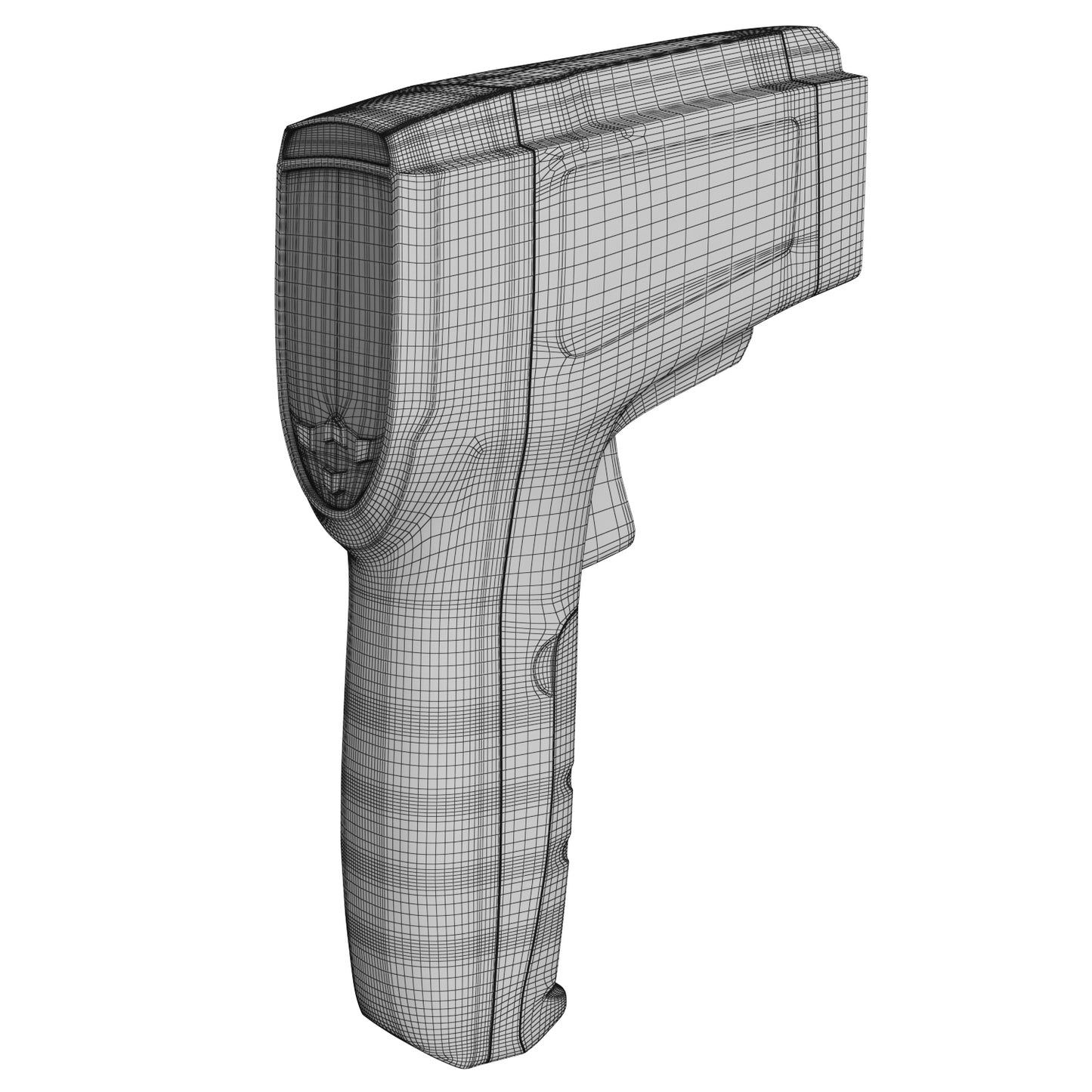 Etekcity 1022 Digital Laser Infrared Thermometer 3D Model