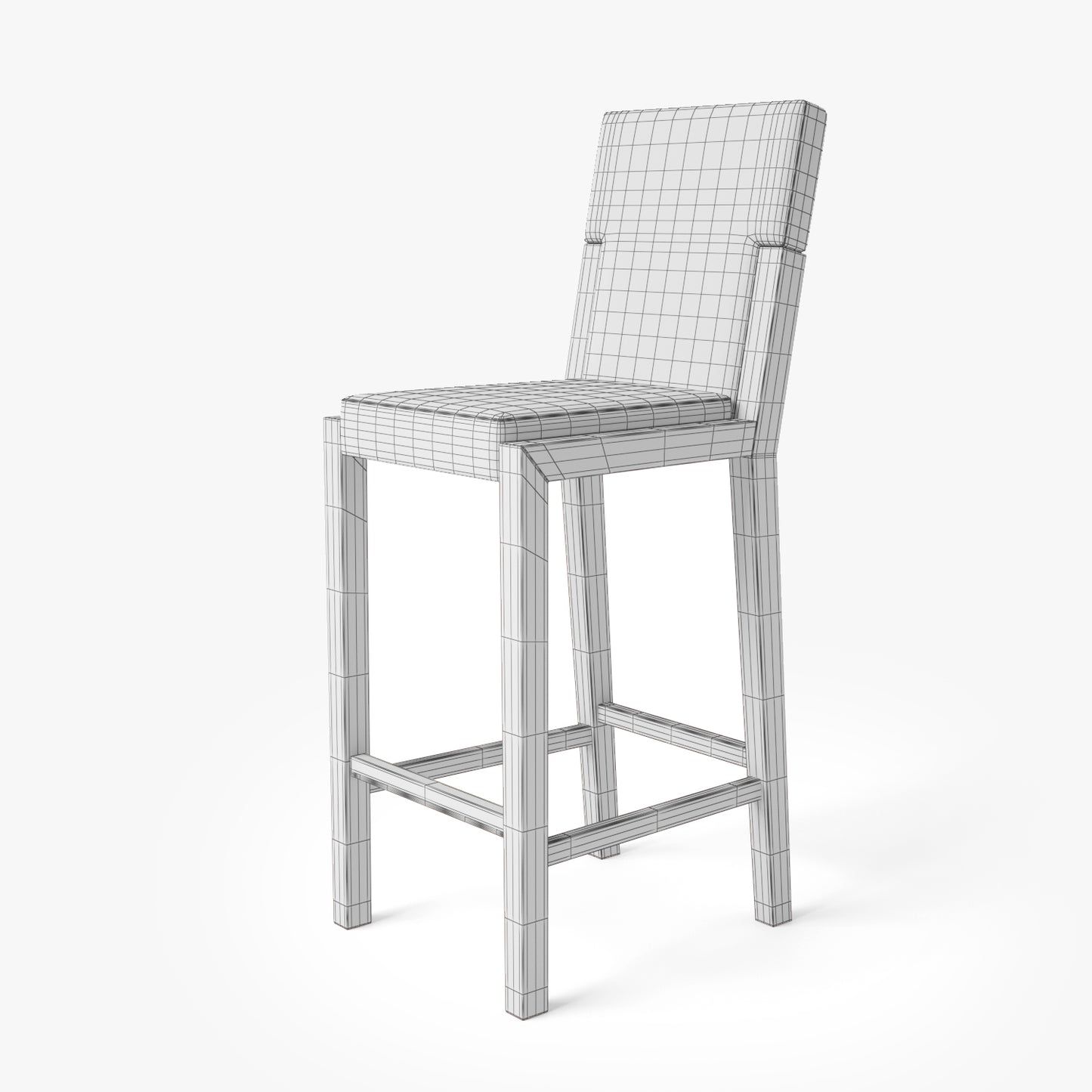 Tonon Euthalia Barstool 3D Model