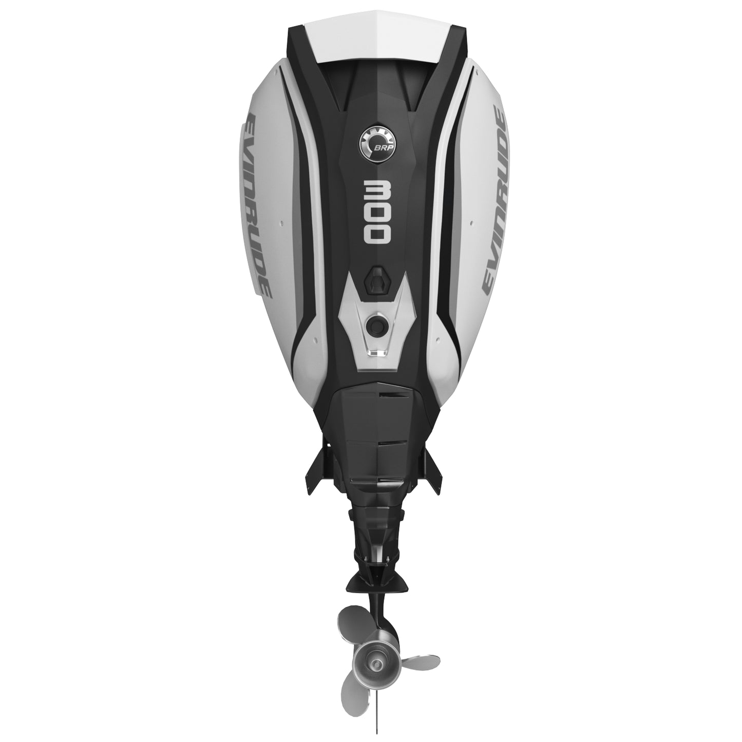 Evinrude E-TEC G2 Outboard Motor 3D Model