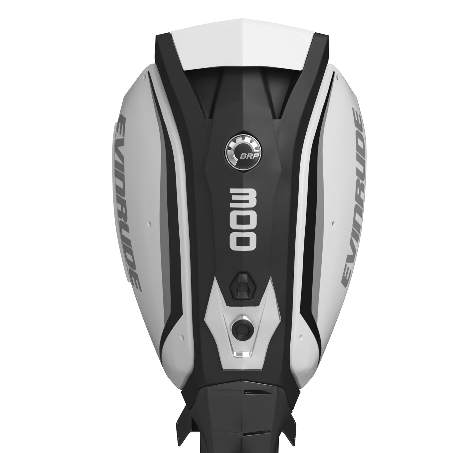 Evinrude E-TEC G2 Outboard Motor 3D Model