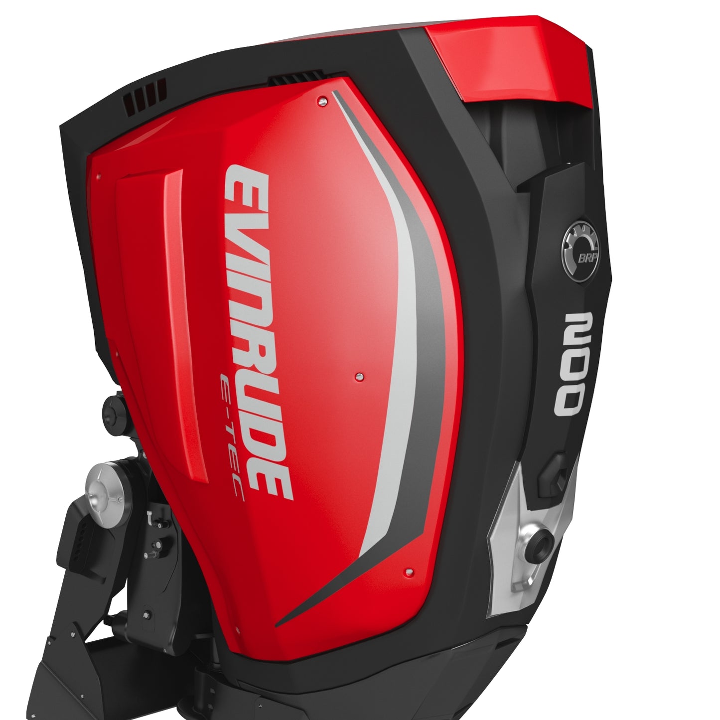 Evinrude E-TEC G2 Outboard Motor 3D Model