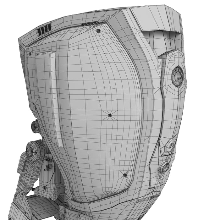 Evinrude E-TEC G2 Outboard Motor 3D Model