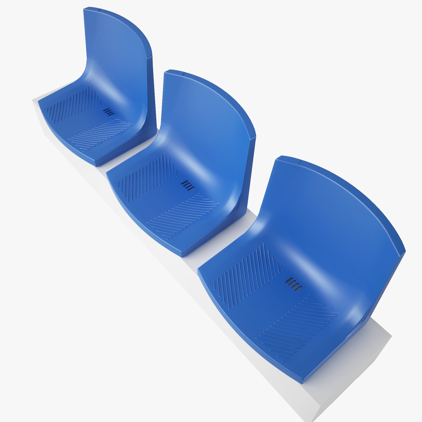 Figueras 200 Stadium Seating Chair 3D Model