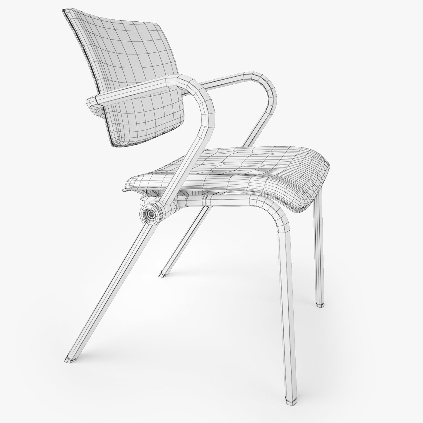 Figueras 430 Delta Plus Conference Chair 3D Model