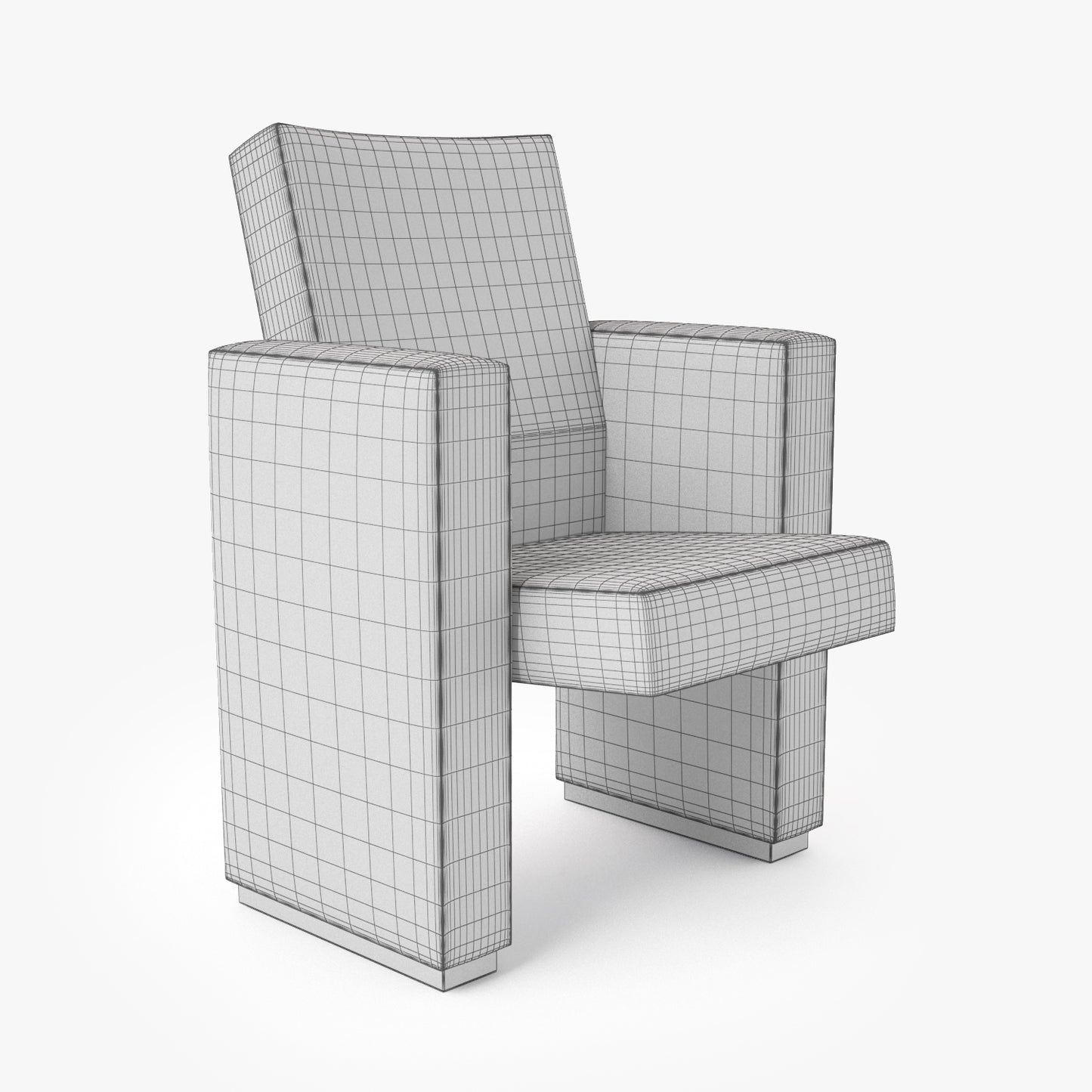 Figueras 6076 Flex Conference Chair 3D Model