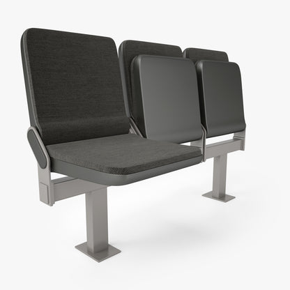 Figueras 800 Compac Auditorium Seating 3D Model