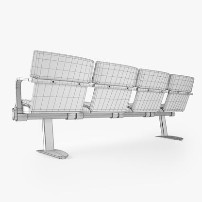 FREE Waiting Chair 3D Model