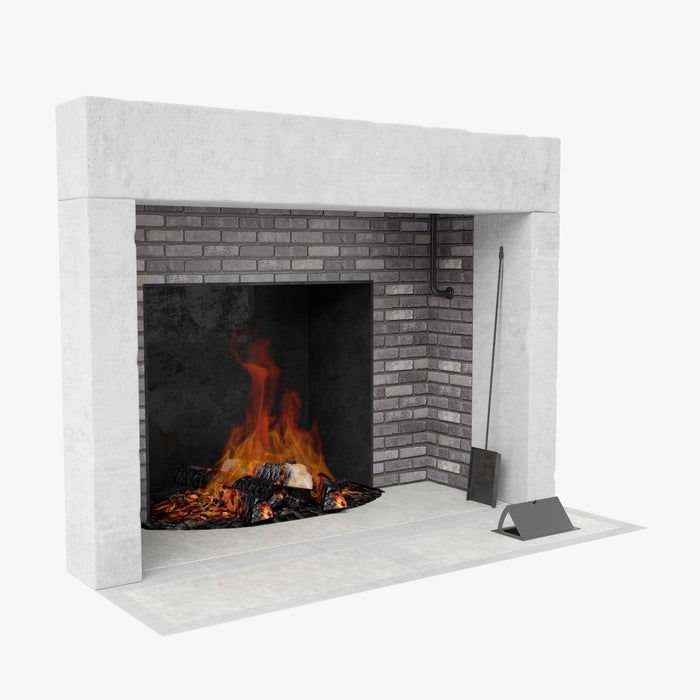 FREE Fireplace 3D Model