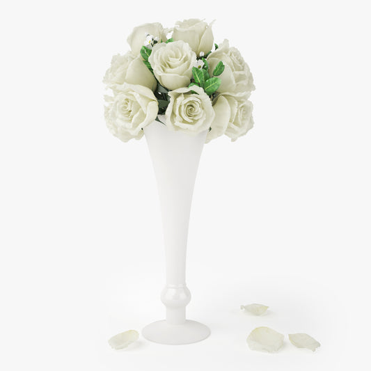 FREE Rose Bouquets Flowers in Vase 3D Model