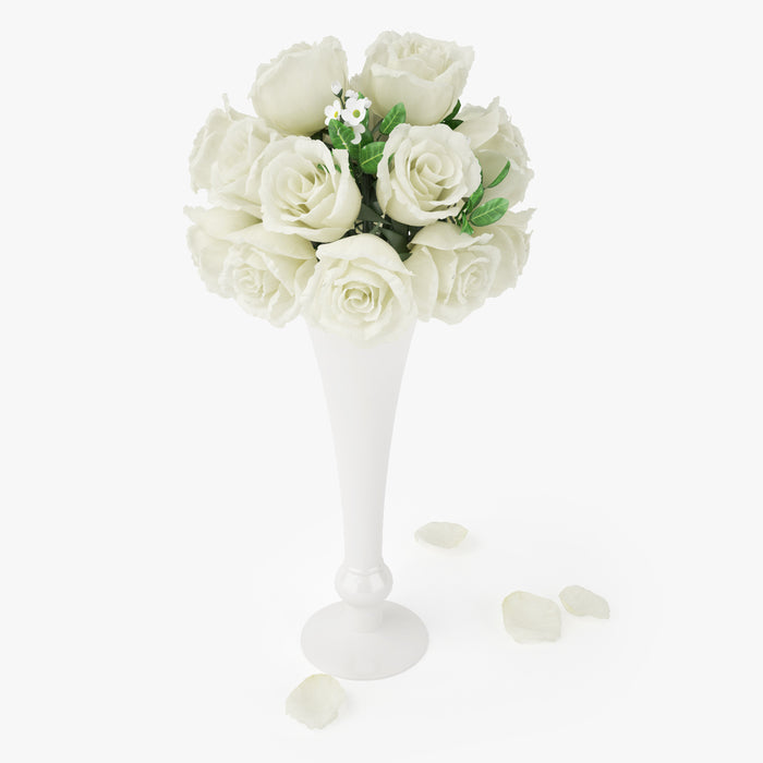 FREE Rose Bouquets Flowers in Vase 3D Model