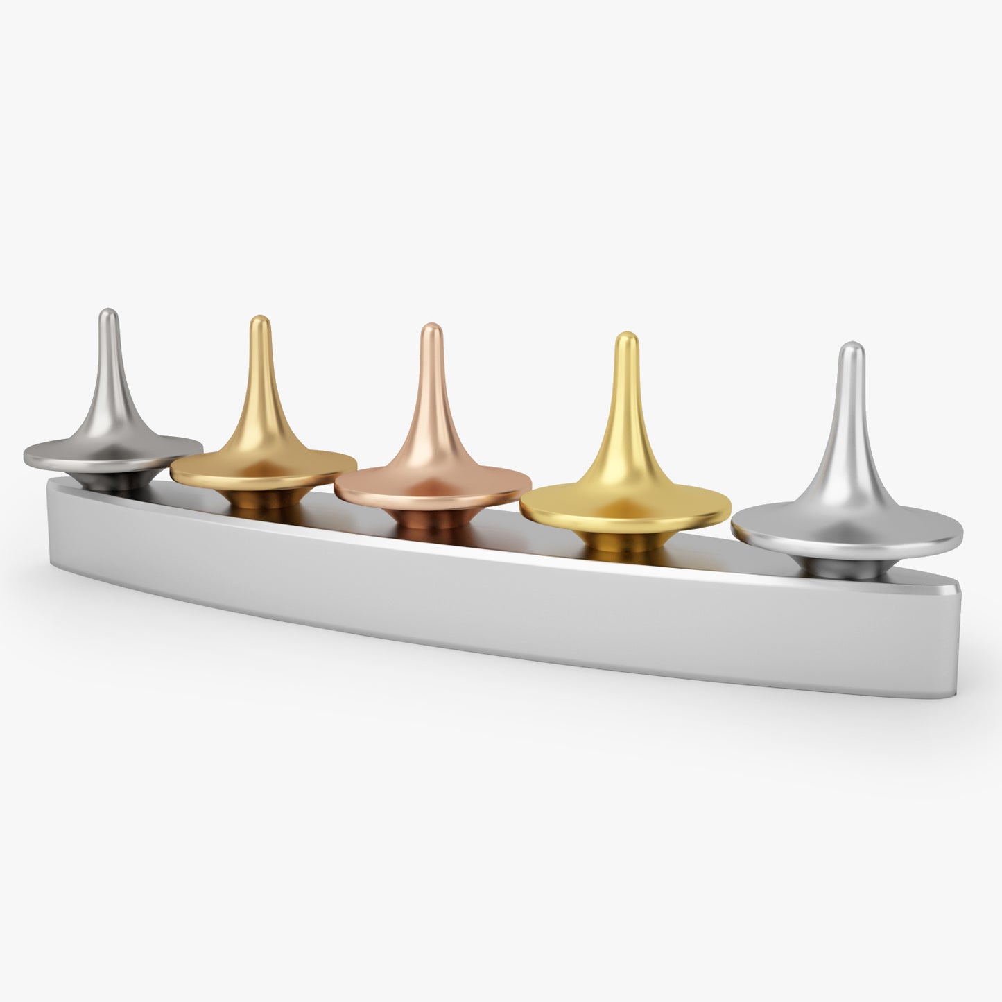 FREE ForeverSpin Metal Spinning Tops 3D Model