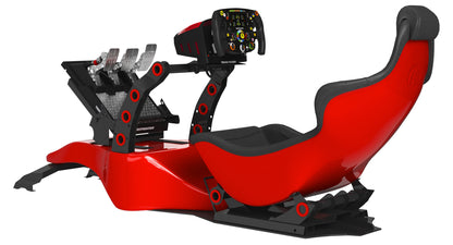 Formula 1 Racing Game Simulator Seat Collection 3D Model