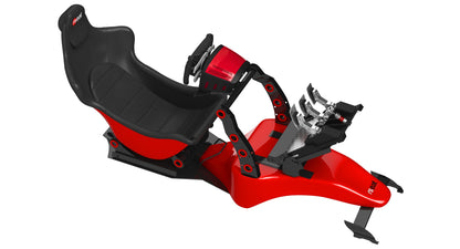 Formula 1 Racing Game Simulator Seat Collection 3D Model