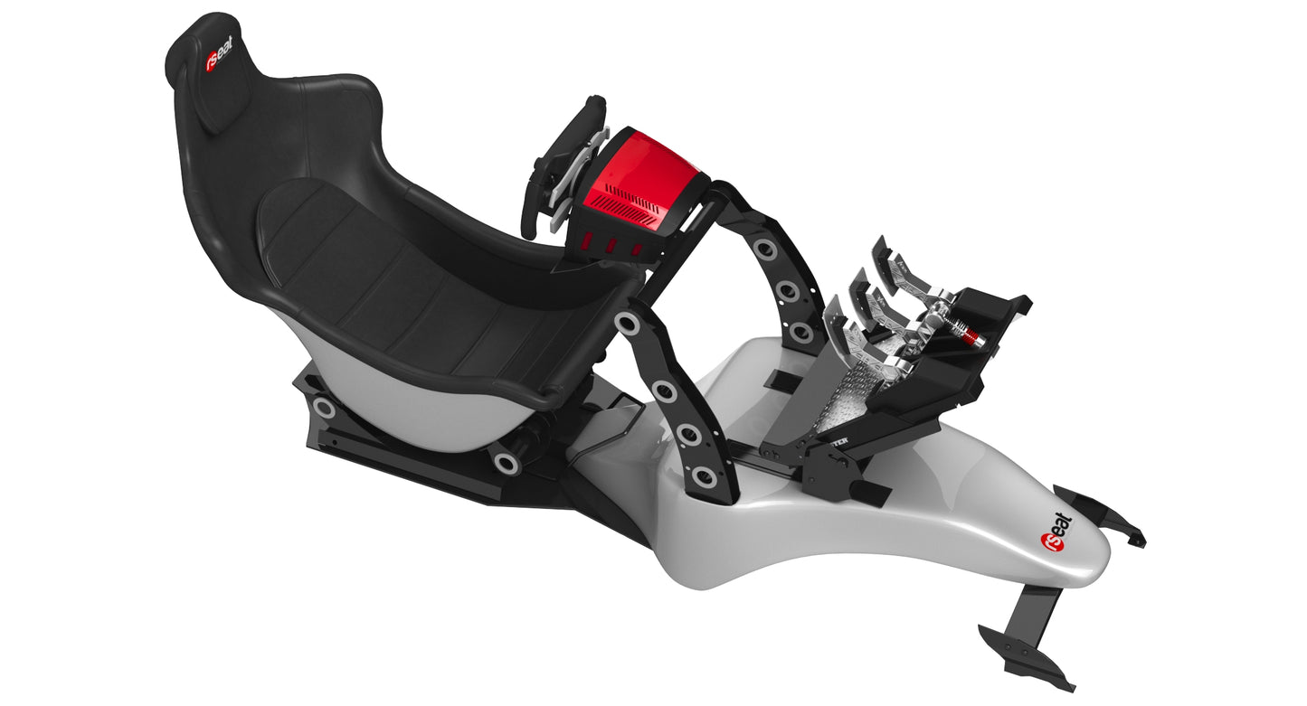 Formula 1 Racing Game Simulator Seat Collection 3D Model