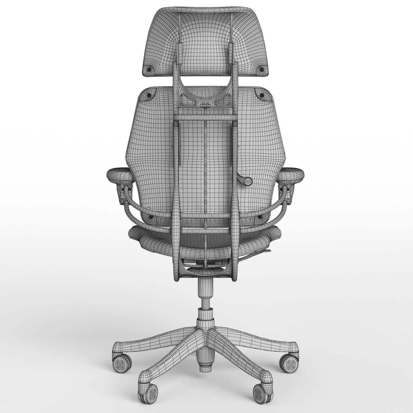 Humanscale Freedom Headrest Executive Chair 3D Model