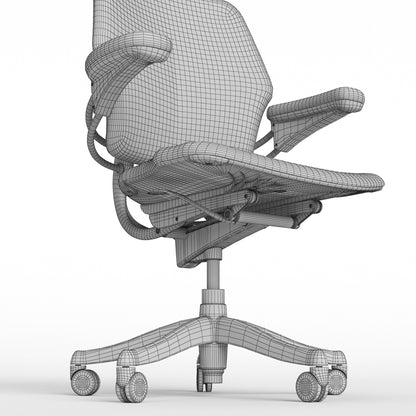 Humanscale Freedom Headrest Executive Chair 3D Model