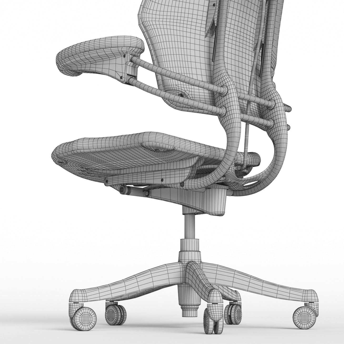 Humanscale Freedom Headrest Executive Chair 3D Model