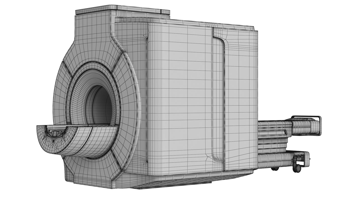 GE Healthcare SIGNA Premier AIR Edition 3T MRI Scanner 3D Model