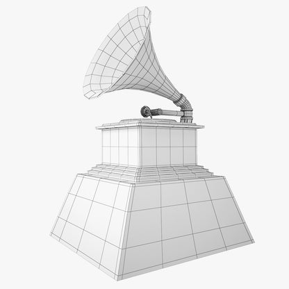 Grammy Award Trophy 3D Model