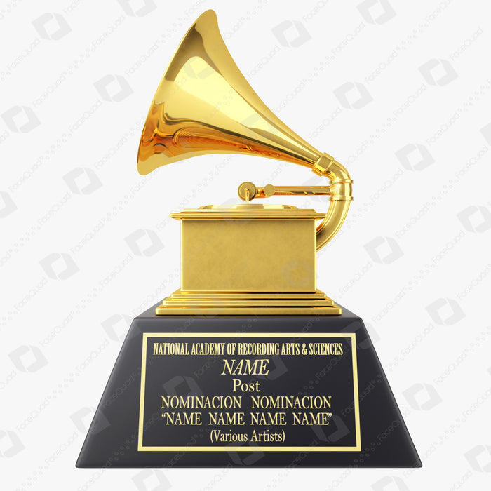 Grammy Award Trophy 3D Model