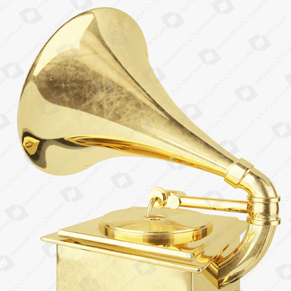 Grammy Award Trophy 3D Model