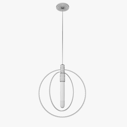 FREE Hudson Valley 3050-AGB Masonville Light Pendant 3D Model