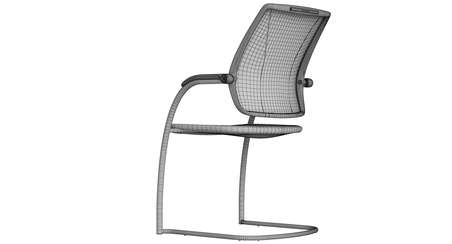 Humanscale Diffrient Occasional Office Chair 3D Model