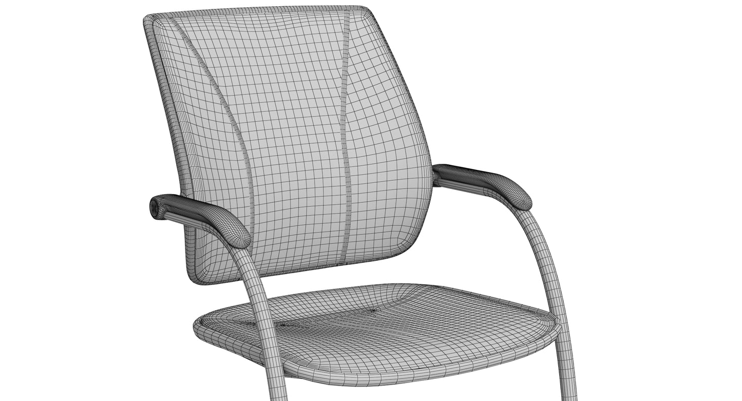 Humanscale Diffrient Occasional Office Chair 3D Model