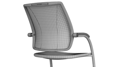 Humanscale Diffrient Occasional Office Chair 3D Model