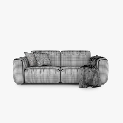 FREE IKEA Dagarn Sofa Series 3D Model