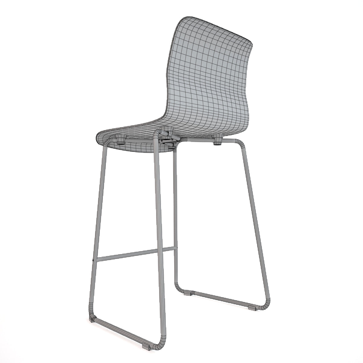 FREE IKEA Glenn Bar stool 3D Model